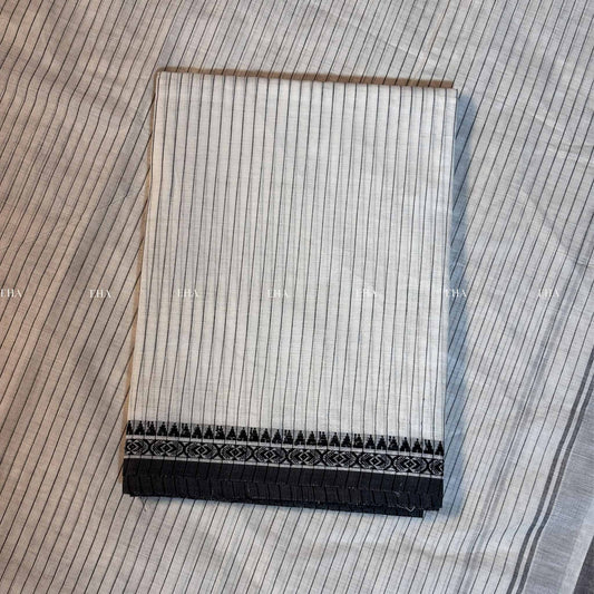 Sakthi - Budget Kanchi (shades of Black and white)