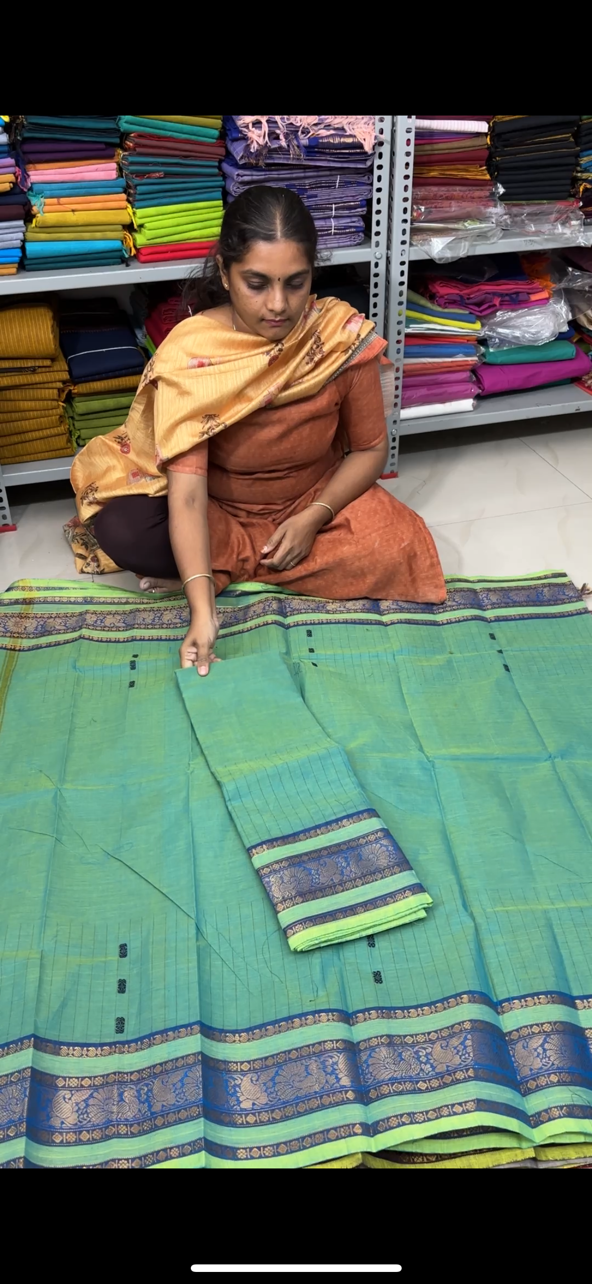 Mahitha - mermaid sea green