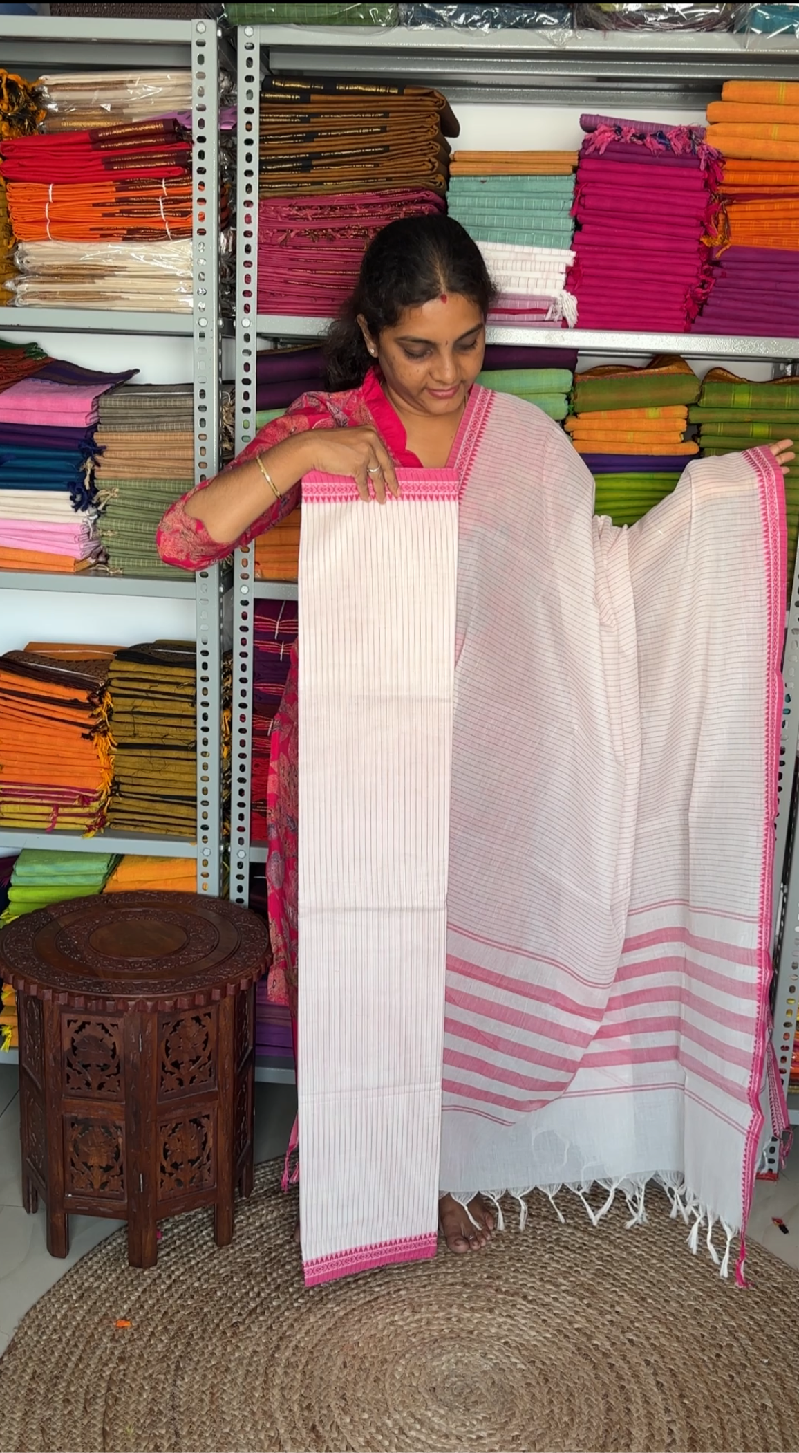 Sakthi - Budget Kanchi (shades of Black and white)