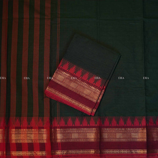 Sakthi - Budget Kanchi (Green Shades)