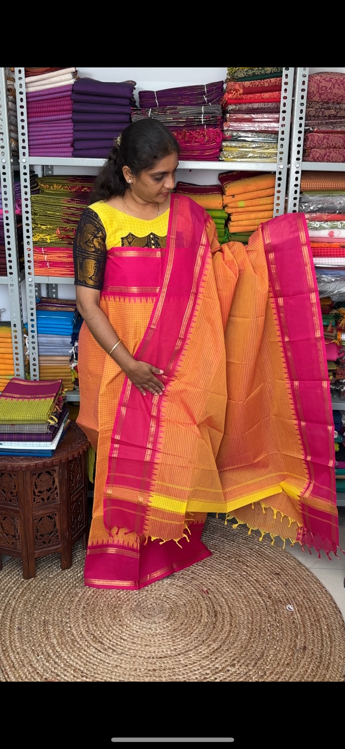 Ektha - korvai kattams gap borders